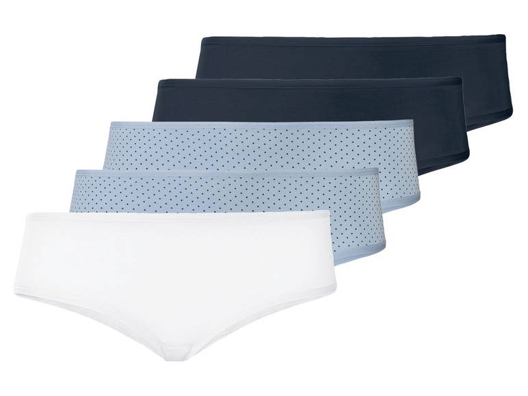 esmara® Damen Hipster, 5 Stück, mit hohem Baumwollanteil Im Verkauf