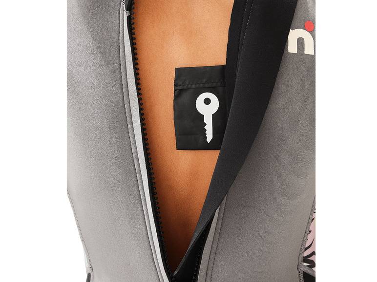 Mistral Damen Neopren-Shorty mit Reißverschluss am Rücken, grau/schwarz Rabatte dieses Monats