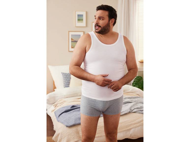 LIVERGY® Herren Boxer, 3 Stück, hoher Baumwollanteil 2025