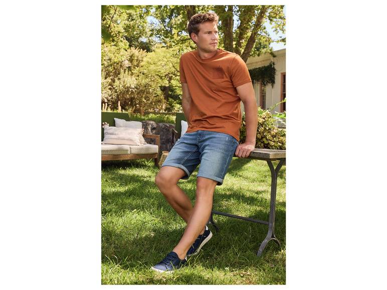 LIVERGY® Herren T-Shirt, mit Rundhalsausschnitt Online