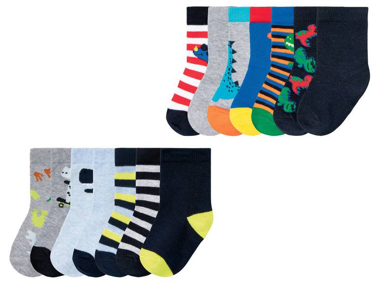 lupilu® Kleinkinder Socken, 7 Paar, mit Bio-Baumwolle