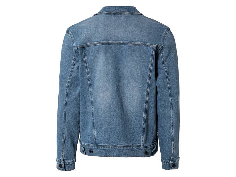 LIVERGY® Herren Jeansjacke mit Kentkragen Günstig kaufen