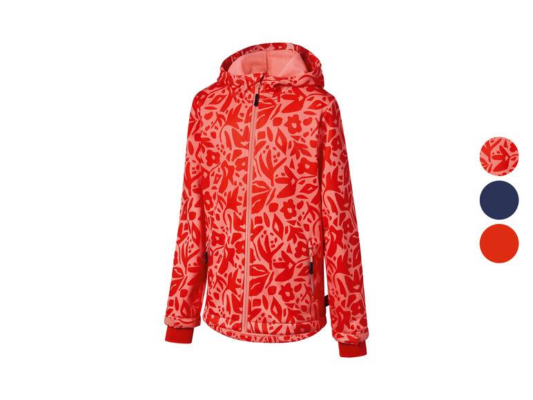 Rocktrail Kinder Mädchen Softshelljacke, verlängerte Rückseite