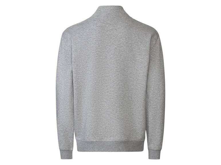 LIVERGY® Herren Troyer mit Stehkragen und Reißverschluss Online Shopping