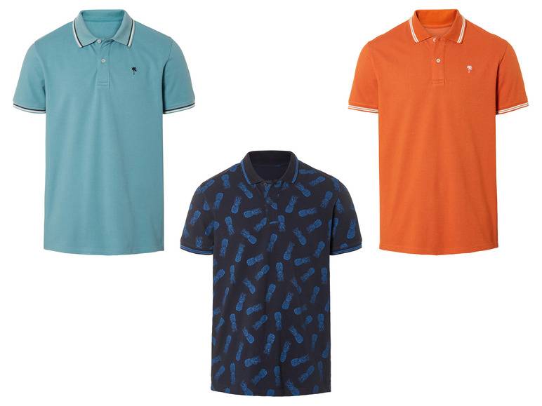 LIVERGY® Herren Poloshirt, Regular Fit, Pikee-Qualität