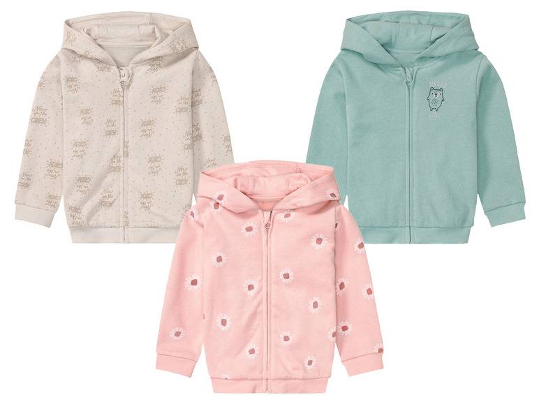 lupilu® Baby Sweatjacke mit hohem Bio-Baumwollanteil