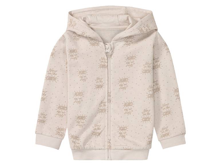 lupilu® Baby Sweatjacke mit hohem Bio-Baumwollanteil Blitzangebot