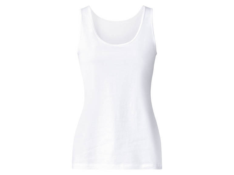 esmara® Damen Achselhemd, 3 Stück, hoher Baumwollanteil Tägliche Deals