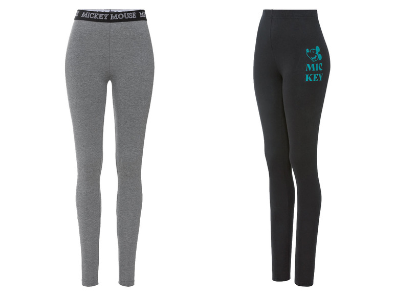 Damen Leggings, normale Leibhöhe