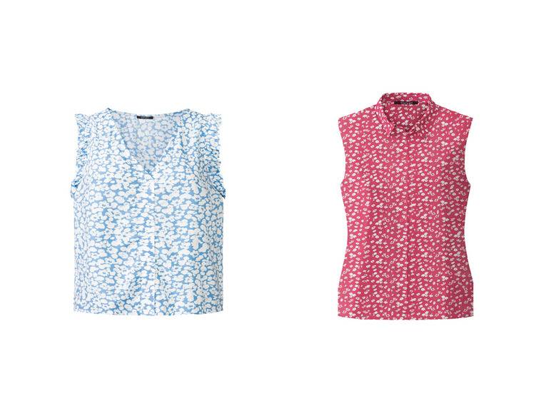 esmara® Damen Blusentop, besonders weich und anschmiegsam