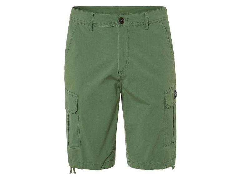 LIVERGY® Herren Cargo-Bermuda mit hohem Baumwollanteil Tiefpreis