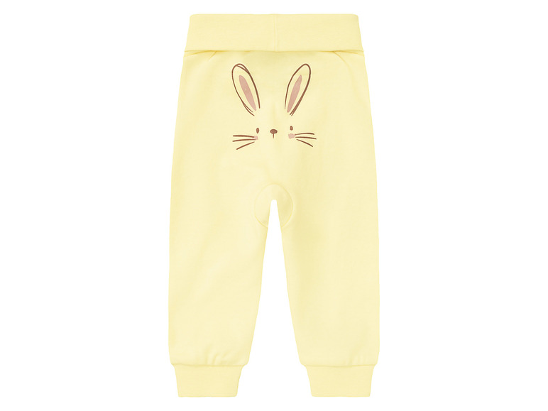 lupilu® Baby Jogginghosen, 2 Stück, hoher Bio-Baumwollanteil Wochenangebot