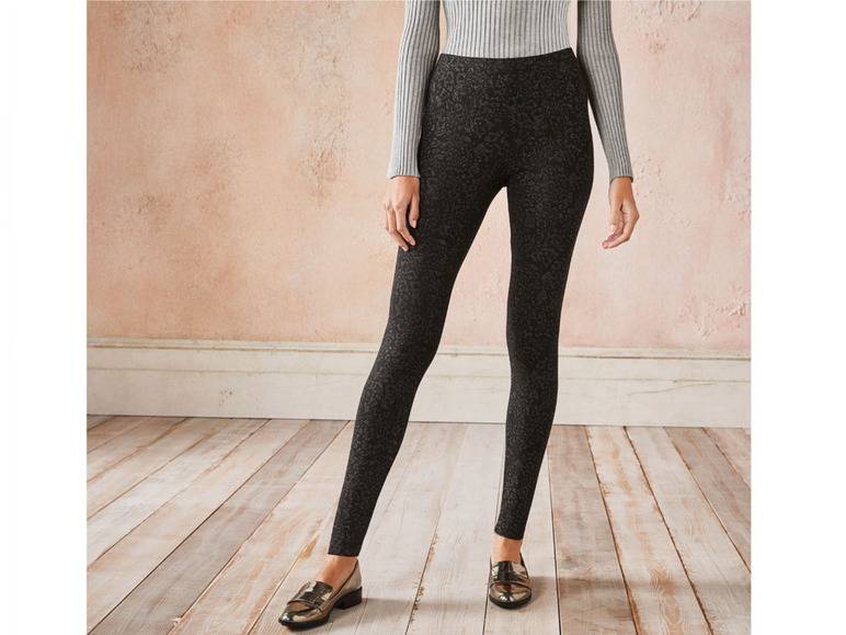 esmara® Damen Leggings, normale Leibhöhe, schwarz Bis zu 65% Rabatt