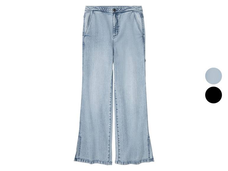 pepperts!® Kinder Mädchen Jeans Wide Leg, hohe Leibhöhe