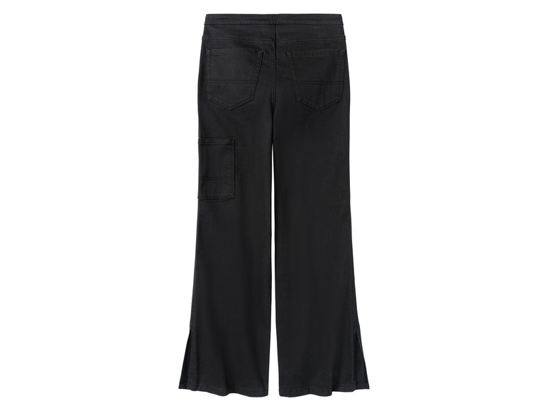 pepperts!® Kinder Mädchen Jeans Wide Leg, hohe Leibhöhe Nur für heute