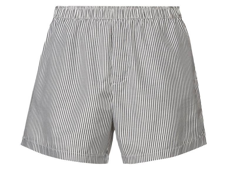 LIVERGY® Herren Pyjama, kurz, aus reiner Baumwolle Super Rabatt