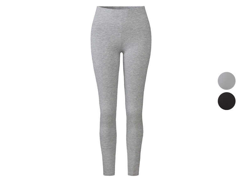 esmara® Damen Leggings, normale Leibhöhe