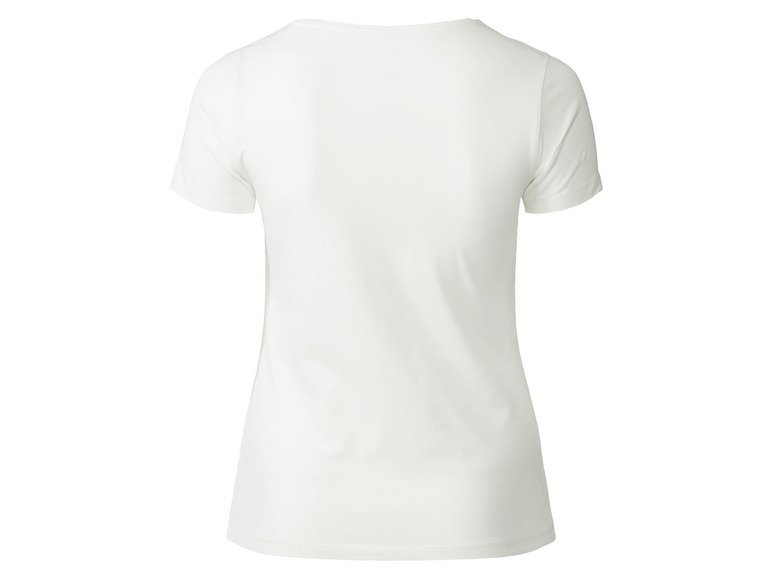 esmara® Damen T-Shirts, 2 Stück, mit hohem Baumwollanteil Fabrikladen