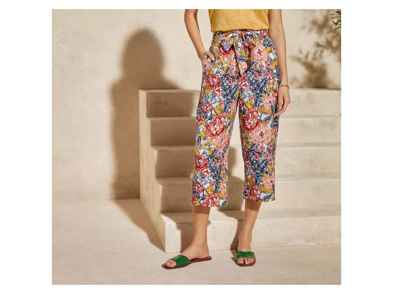 esmara® Damen Culotte, modische 3/4-Länge Begrenzt auf 3 Tage