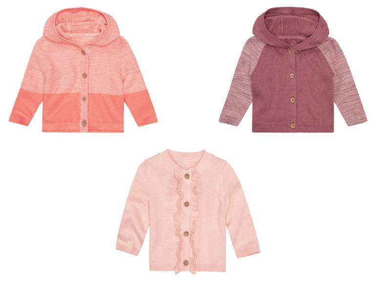 lupilu® Baby Strickjacke, aus reiner Bio-Baumwolle