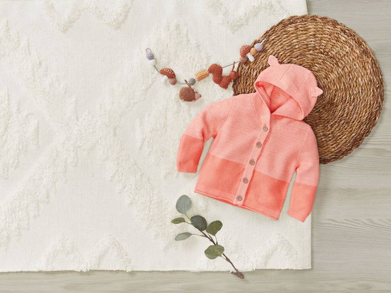 lupilu® Baby Strickjacke, aus reiner Bio-Baumwolle Angebote