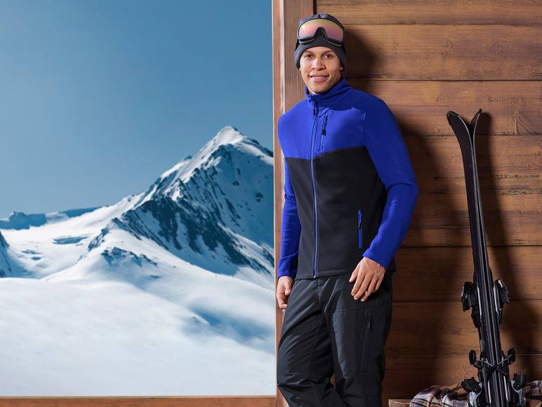 CRIVIT Herren Fleecejacke, kuschelig weich und warm Kostenloser Versand