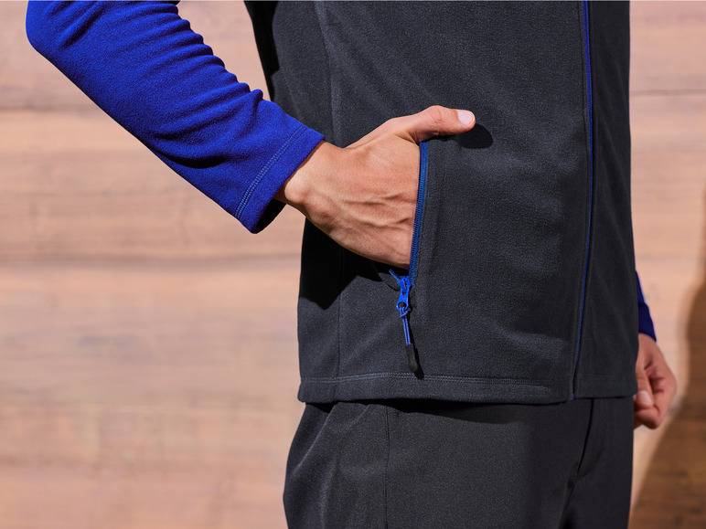 CRIVIT Herren Fleecejacke, kuschelig weich und warm Kostenloser Versand