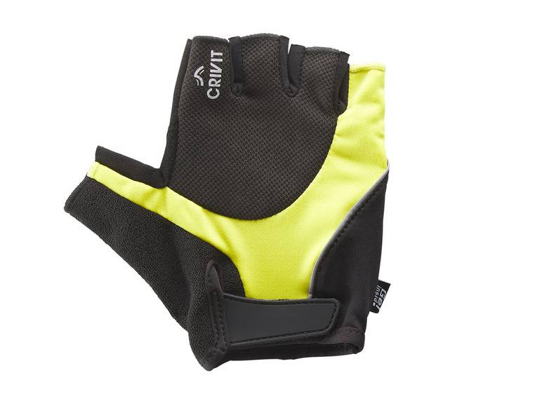 CRIVIT Damen Herren Fahrradhandschuhe mit Gel-Einlage Limitierter Zeitrabatt