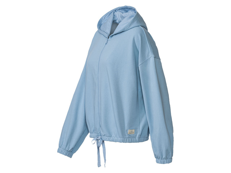 esmara® Damen Sweatjacke mit Tunnelzug am Saum Sonderangebot