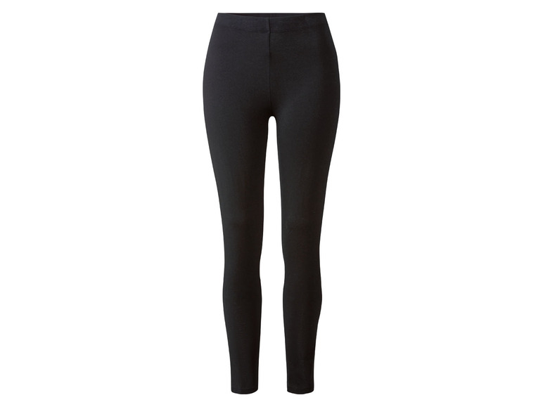 esmara® Damen Leggings, 2 Stück, mit hohem Bio-Baumwollanteil Günstig kaufen