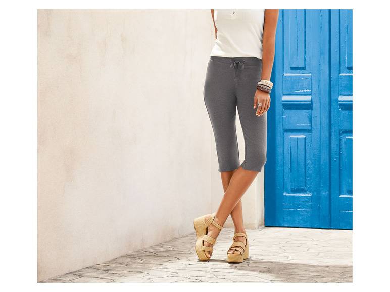 esmara® Damen Caprihose, mit Gummizugbund Flash Sale