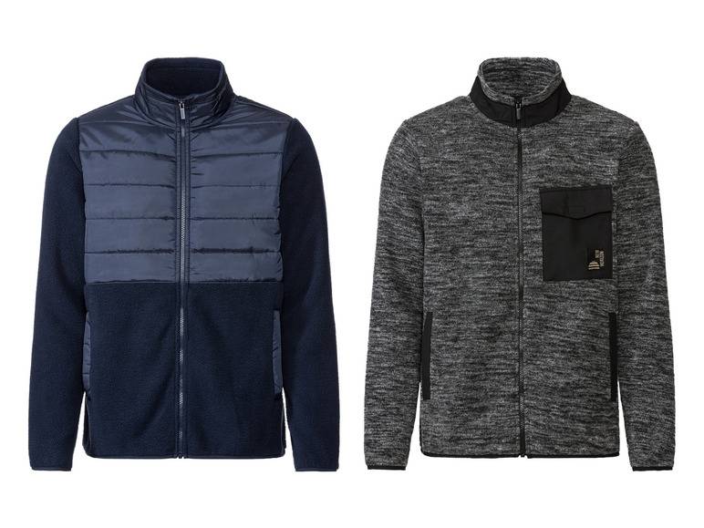 LIVERGY® Herren Teddy-Fleecejacke / Jacke, mit Fleece Begrenztes Angebot