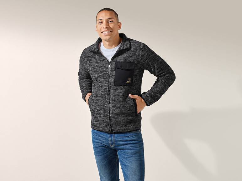 LIVERGY® Herren Teddy-Fleecejacke / Jacke, mit Fleece Begrenztes Angebot