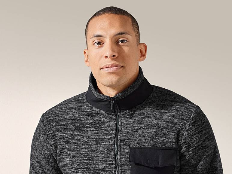 LIVERGY® Herren Teddy-Fleecejacke / Jacke, mit Fleece Begrenztes Angebot
