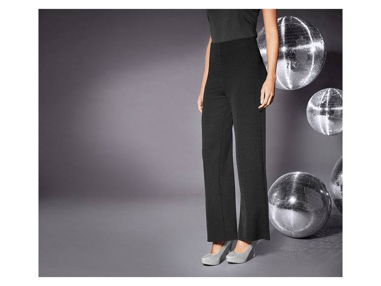 esmara® Damen Hose mit edlem Glitzereffekt Saisonschlussverkauf