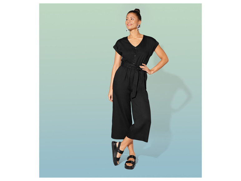 esmara® Damen Jumpsuit, 7/8 Länge Weihnachtsangebot