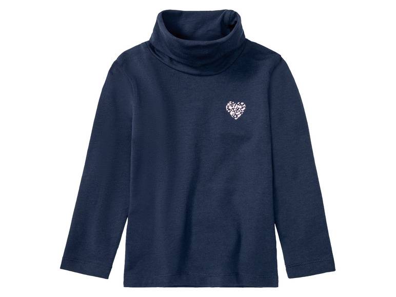 lupilu® Kleinkinder Rollkragenshirts mit Baumwolle, 2er Set Vatertagsangebot
