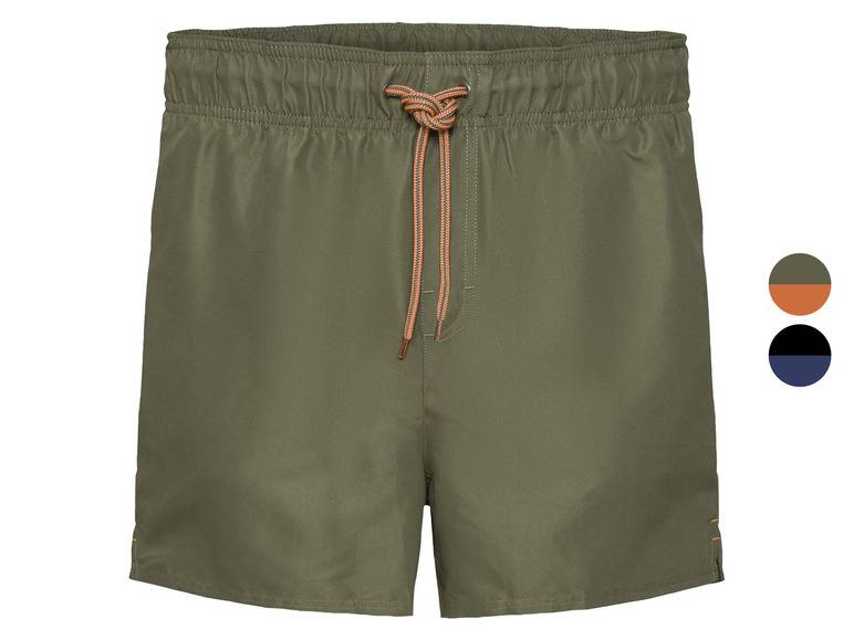LIVERGY® Herren Badeshorts mit Gummizugbund