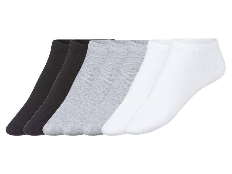 esmara® Damen Sneakersocken, 7 Paar, mit hohem Baumwollanteil Exklusive Angebote