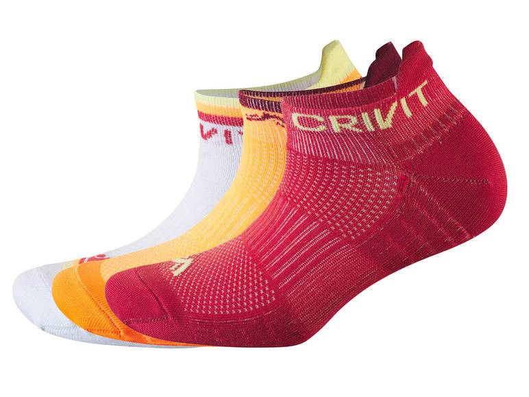 CRIVIT Damen Sport-Sneakersocken, 5 Paar, optimale Passform Große Rabatte