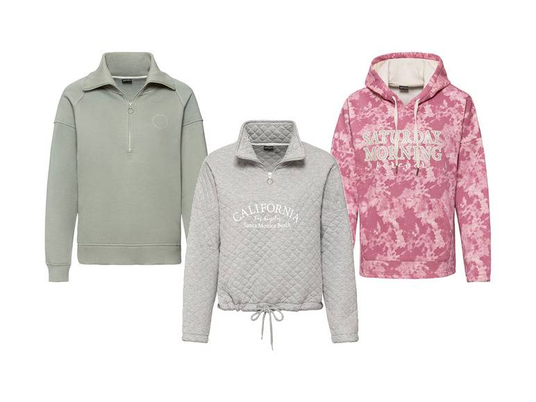 esmara® Damen Sweatpullover, leger geschnitten Räumungsverkauf
