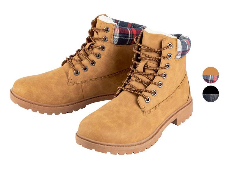LIVERGY® Herren Schnürstiefel mit Warmfutter JETZT KAUFEN