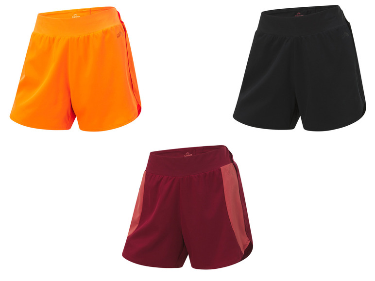 CRIVIT Damen Kühlende Funktionsshorts, feuchtigkeitsableitend Letzte 2 Tage