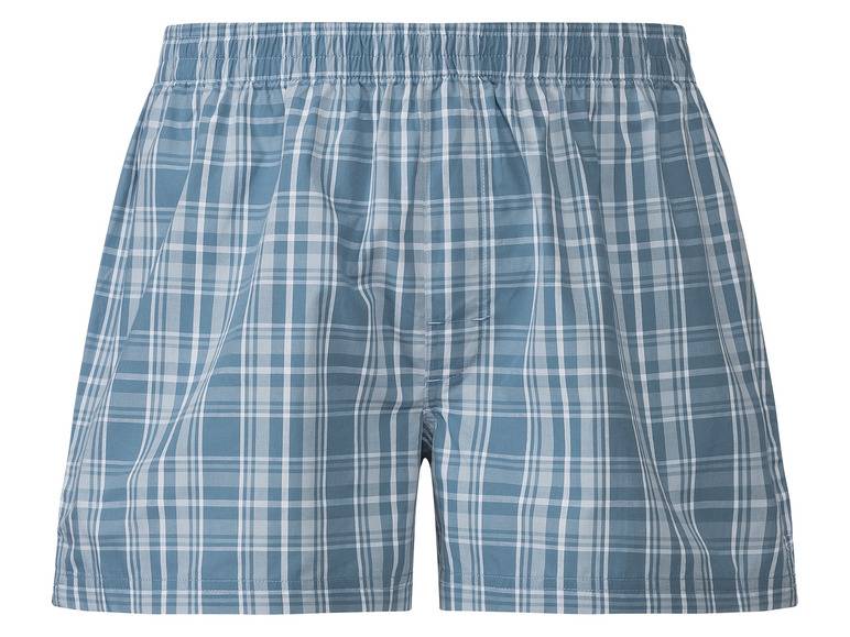 LIVERGY® Herren Boxer, 5 Stück, aus reiner Baumwolle Bis zu 65% Rabatt