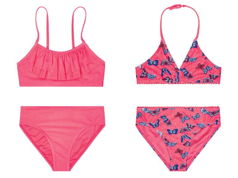 pepperts!® Mädchen Bikini, mit verstellbaren Trägern