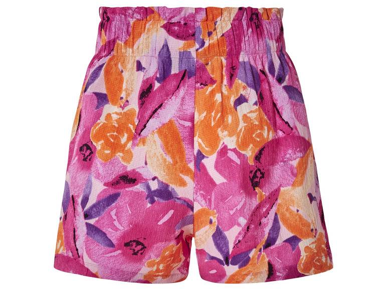 esmara® Damen Shorts mit Kreppstruktur Clearance-Verkauf
