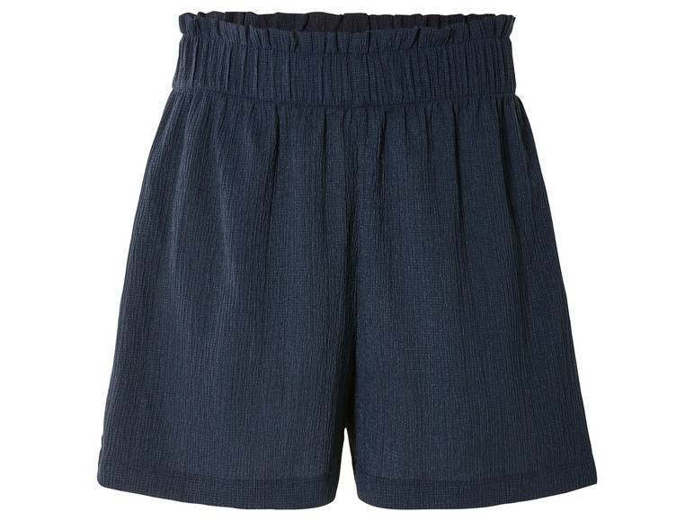 esmara® Damen Shorts mit Kreppstruktur Clearance-Verkauf