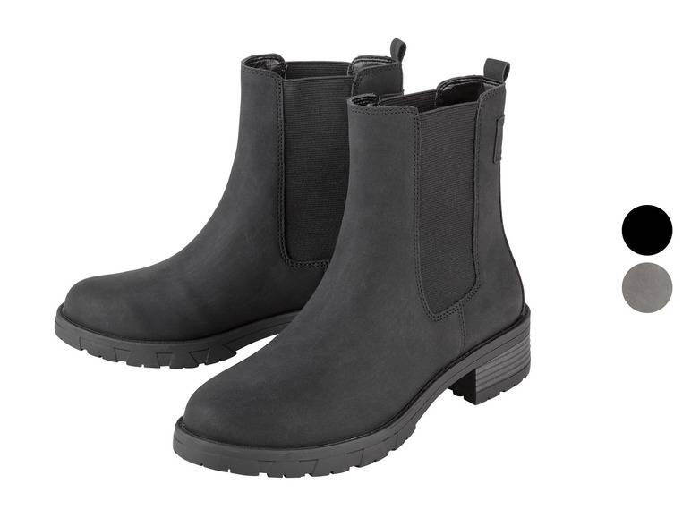 esmara® Damen Chelsea-Stiefelette mit seitlichem Elastik-Einsatz