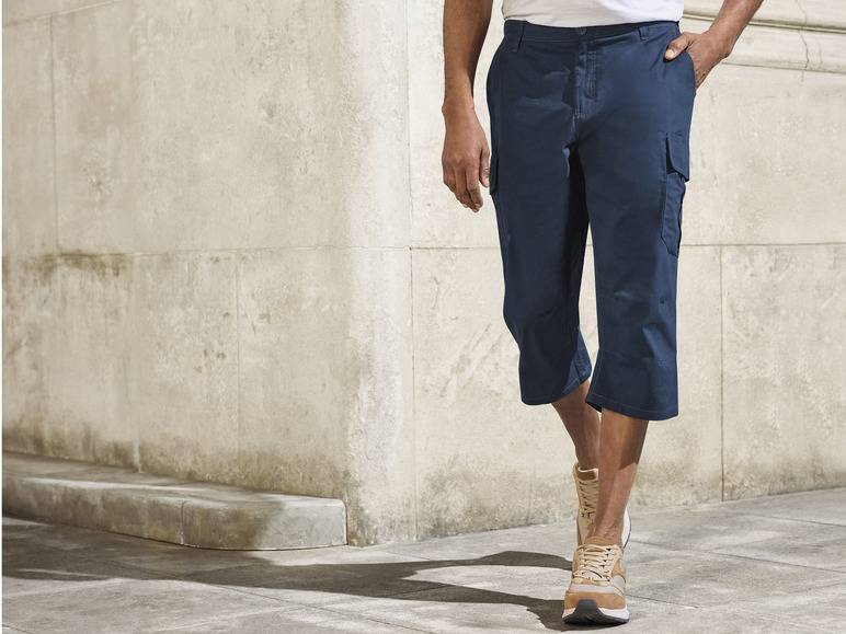 LIVERGY® Herren Cargohose, Straight Fit, mit normaler Leibhöhe 50% Rabatt für begrenzte Zeit