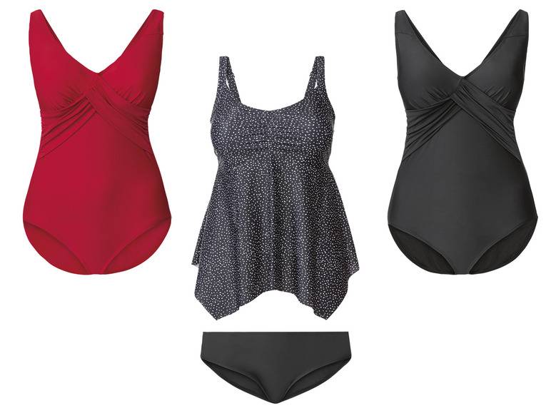 esmara® Damen Badeanzug / Tankini mit Softcups